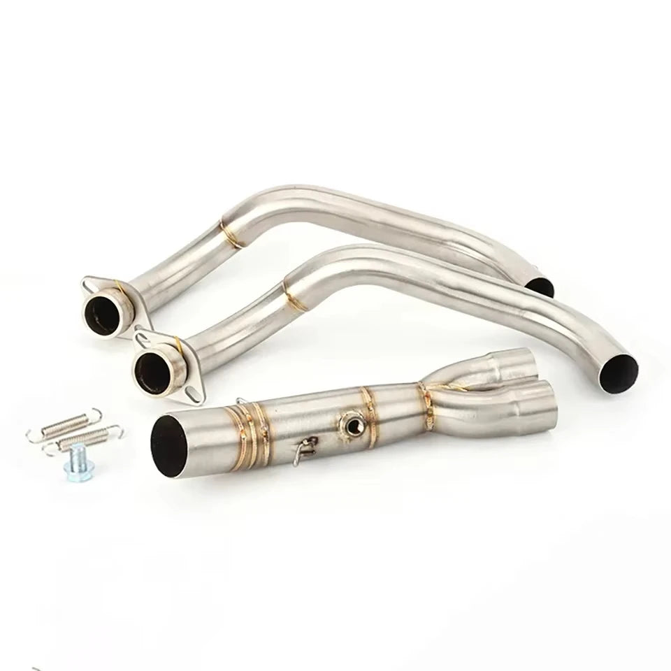 For Yamaha MT-07 FZ-07 MT07 FZ07 XSR700 2014-2023 Motorcycle Exhaust Front Pipe Muffler System Escape