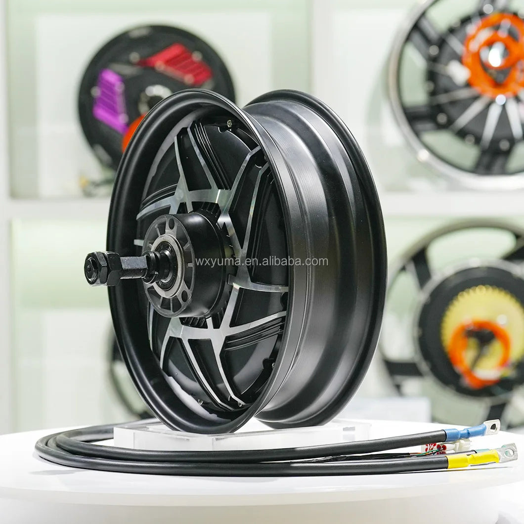 High Power Fast Speed 12Inch GT 5000W Electric Motorcycle Conversion Kits Brushless DC Motor