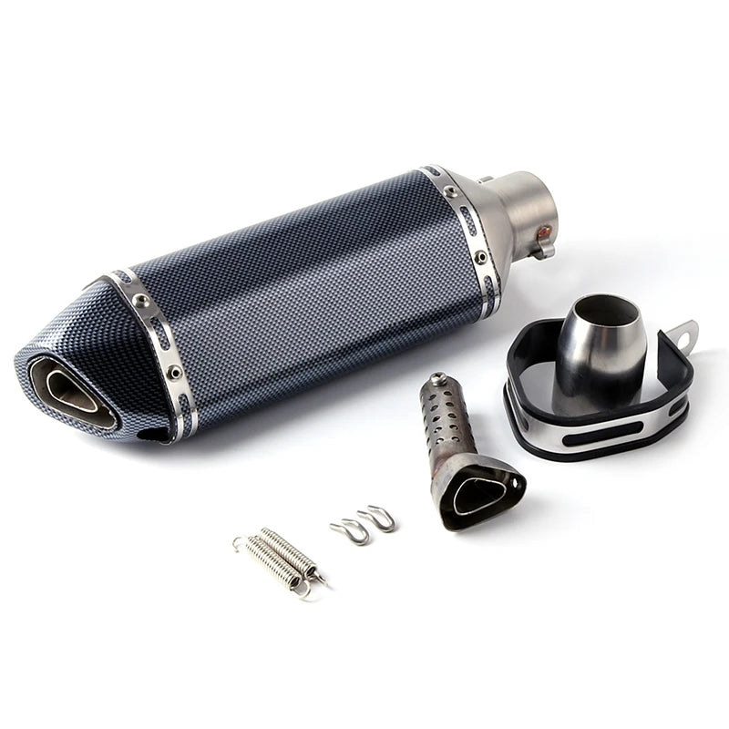 Universal Motorcycle EXHAUST Scooter Modified Muffler escape Slip On CBR 125 250 CB400 CB600 Z750