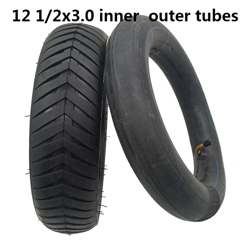 12 1/2x3.0 Tube Tire 12x3.0 Inch Inner Tube Outer Tyre for Folding E-Bike Mini Motorcycle Electric Scooter Wheels Parts
