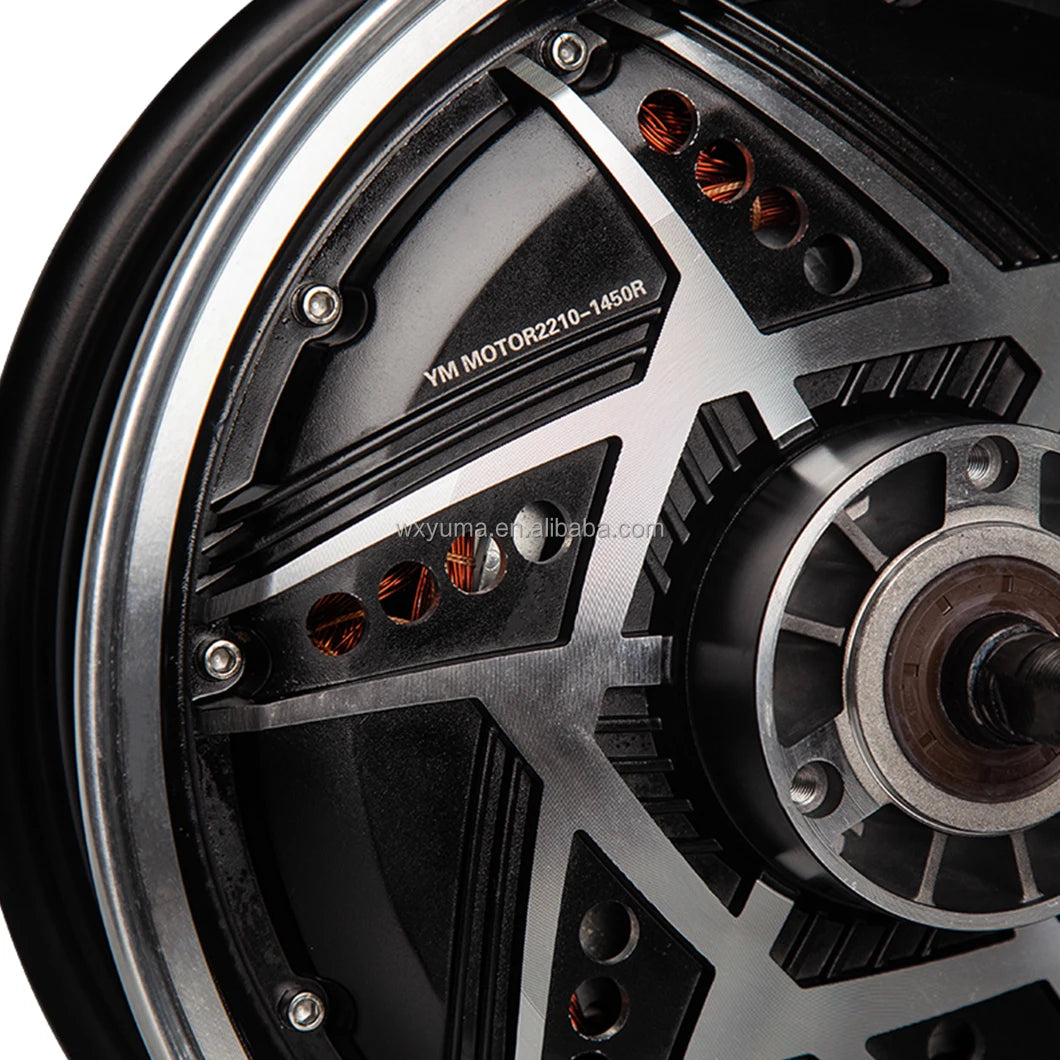 High Power Fast Speed 12Inch GT 5000W Electric Motorcycle Conversion Kits Brushless DC Motor