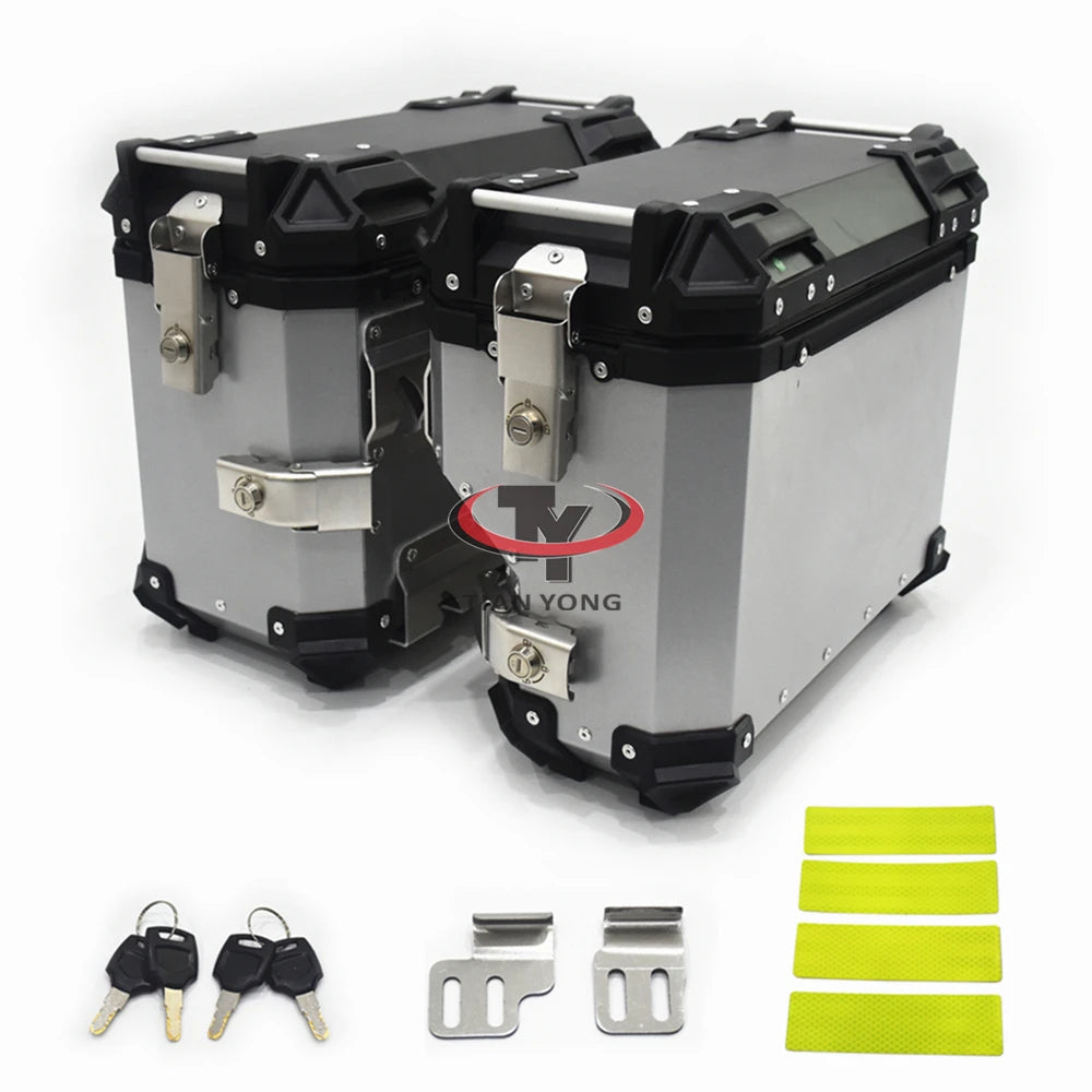 For QJMOTOR SRT 750 Motorcycle Trunk Top Box Side Luggage Case Pannier Rack Frame Rear Helmet Travel Topcase Support Accessories