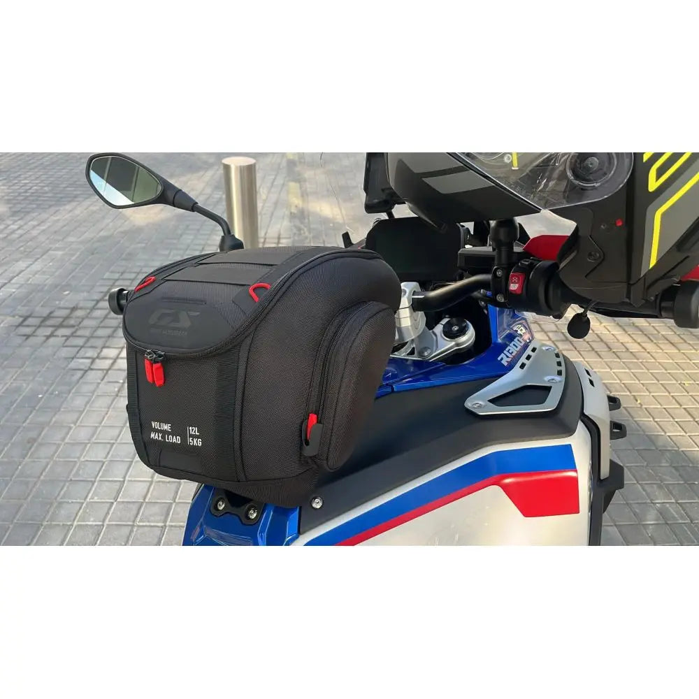 For R1300GS ADV R 1300 GS Adventure 2024 2025 Motorcycle 12L Tank Bag Black Luggage Waterproof Backpack Quick Release Bag