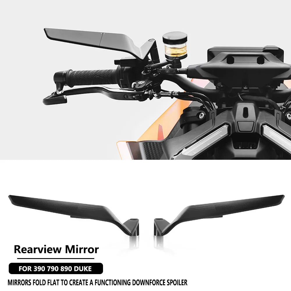 NEW Rear View Mirrors Motorcycle Rearview Side Mirrors For KTM 390 DUKE 790 DUKE 890 DUKE 2012 2013 2014 2015 2016 2017-2026