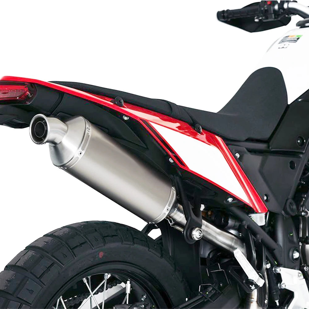 For Yamaha Tenere 700 2021 2022 2023 2024 T7 T700 XTZ 690 Escape Slip-on Motorcycle High Position Exhaust Muffler Pipe