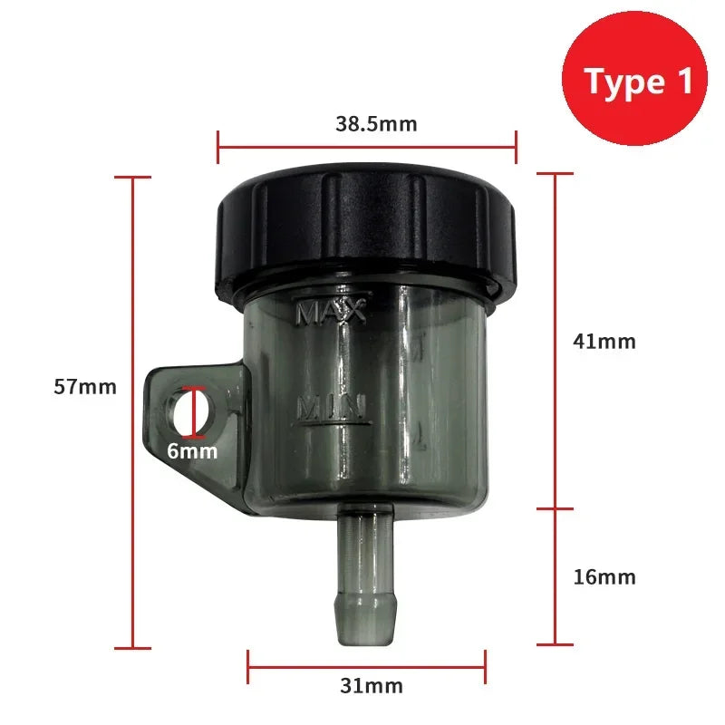Motorcycle Modification Accessories Off-road Vehicle Large Displacement Straight Up Pump Brake Pump Modified Oil Cup