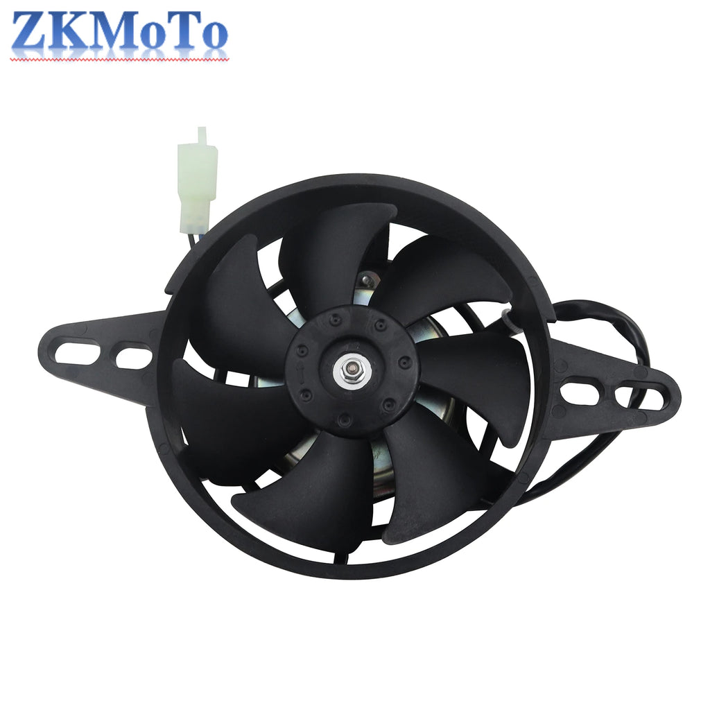 Motocross Engine 12V Radiator Cooling Fan Oil Cooler For ATV Quad Go Kart Honda Yamaha KTM Kawasaki Suzuki Universal Part