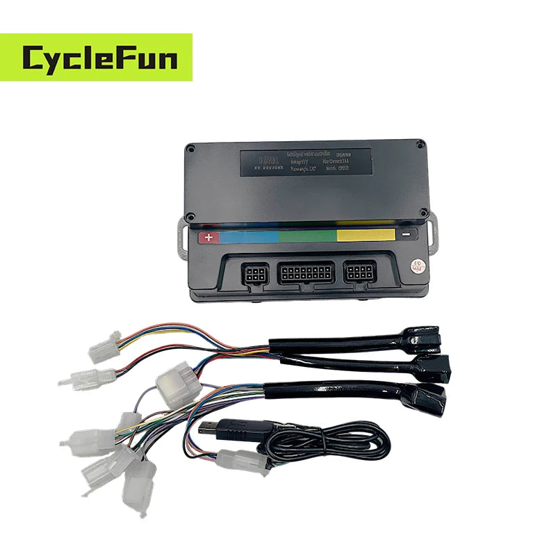 EM50S  FOC BLDC Sine Wave Controller VOTOL EM-50 55A 48V-72V 1000W For QS 90 1KW Mid Drive Motor For ELectric Scooter Motorcycle