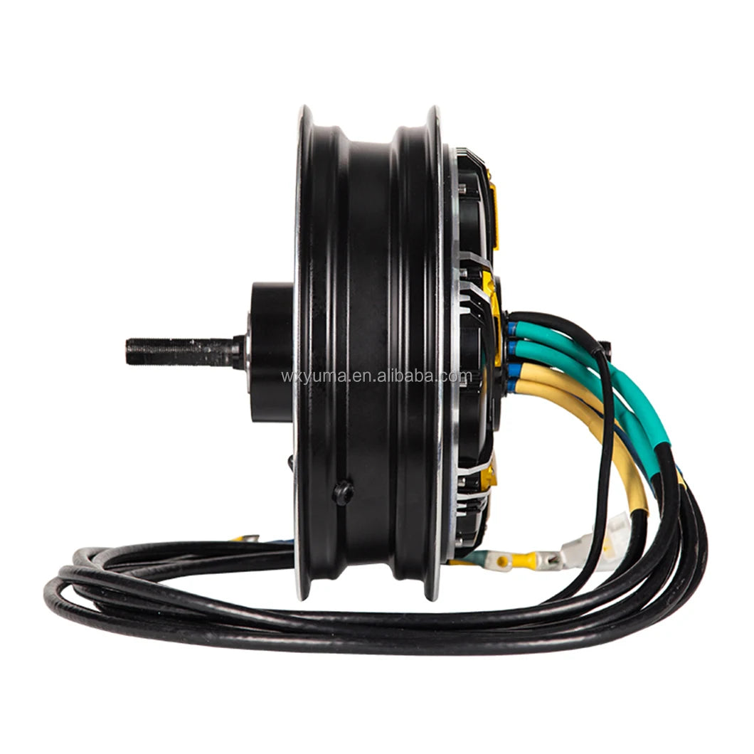 High Power Fast Speed 12Inch GT 5000W Electric Motorcycle Conversion Kits Brushless DC Motor