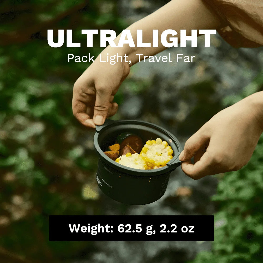 Fire-Maple Petrel G2 Micro-pressure Rice Cooker 62g Portable Cooking Cup for G2 Pot Ultralight Camp Backpacking Cookware 400ml