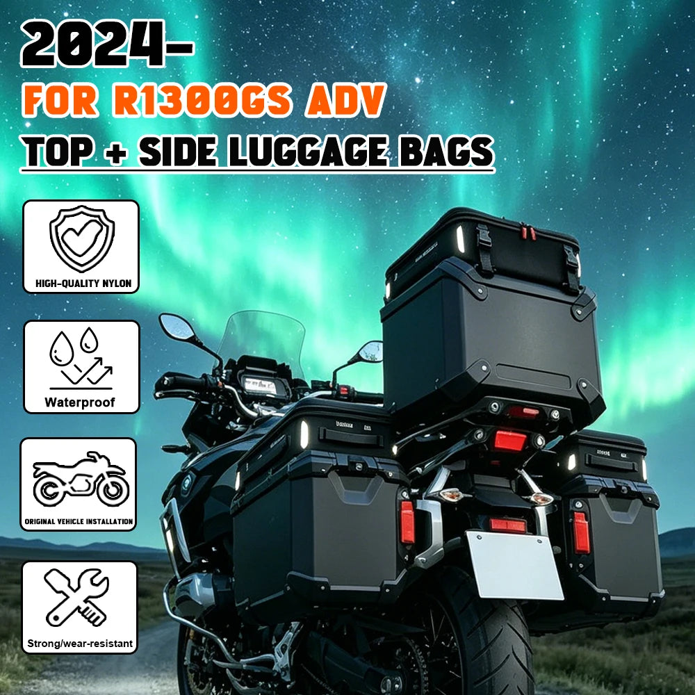 Motorcycle Accessories Luggage Bags Additional Bags For BMW GS 1300 R 1300 GS Adventure 2024 2025 2026 R1300GS ADV Top Pack