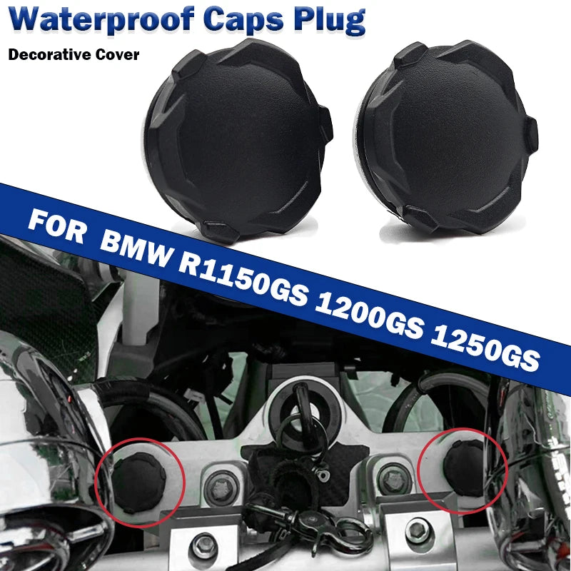 Motorcycle Front Shock-Absorber Frame Hole waterproof Caps Plug For BMW R1200GS LC R1250GS Adventure R1150GS GS 1200 1250 GSA