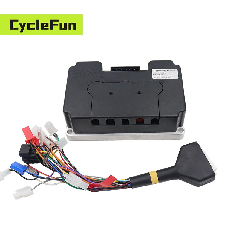 QS165 5KW Peak 10KW 6500RPM 48V-96V QS Mid-Drive Motor With ND72680 BLDC Sine Wave Controller For Electric Motorcycles Scooter