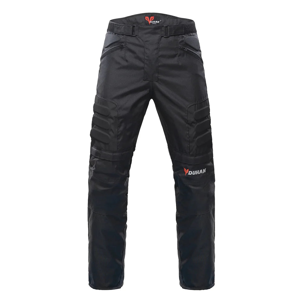 Motorcycle Riding Jacket Waterproof And Warm Off-road Motorcycle Riding Jacket Riding Pants All Season Detachable Inner Lining