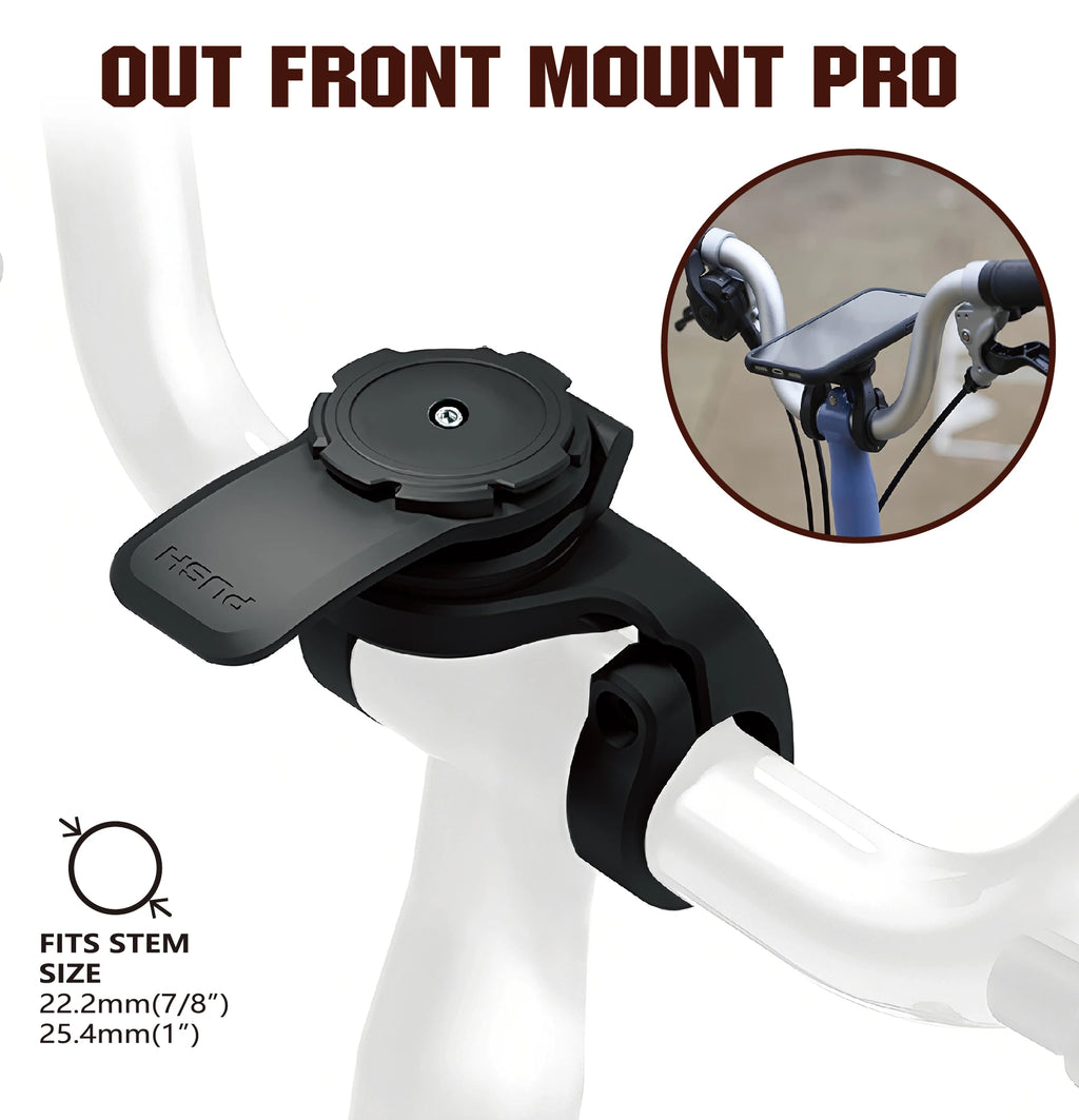 Motorcycle Phone Mount Anti-Vibration Dampener Heavy Duty Secure Grip Phone Holder for Adventure Bike Dirt Bike Harley Offroad