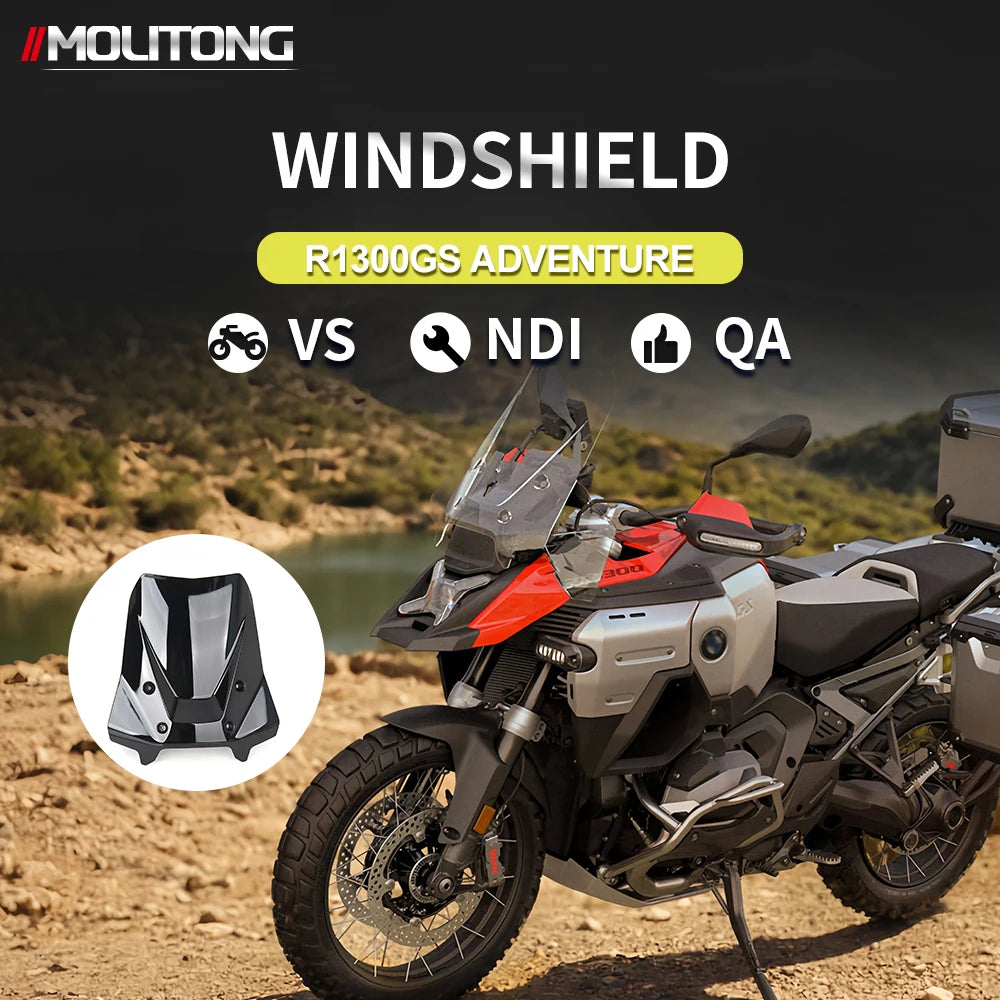 Motorcycle Accessories Wind Deflector Screen Fairing Expanded Windscreen Windshield For BMW R1300GS GS 1300 R1300 GS Adventure