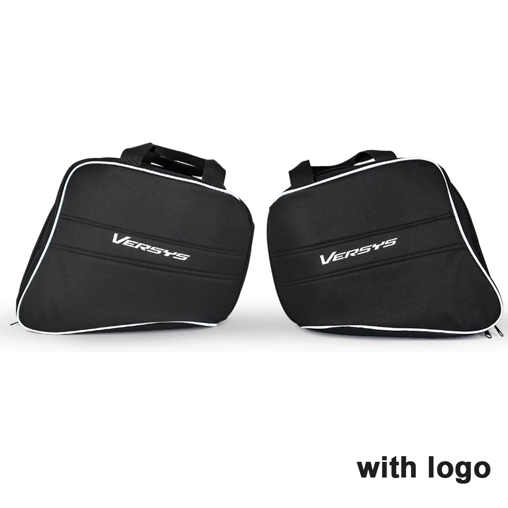 For Kawasaki Versys 1000 650 2015-2021 For KQR 28L Hard Saddlebag Liner Set Saddle Bags Travel Waterproof Trunk Bag luggage bags