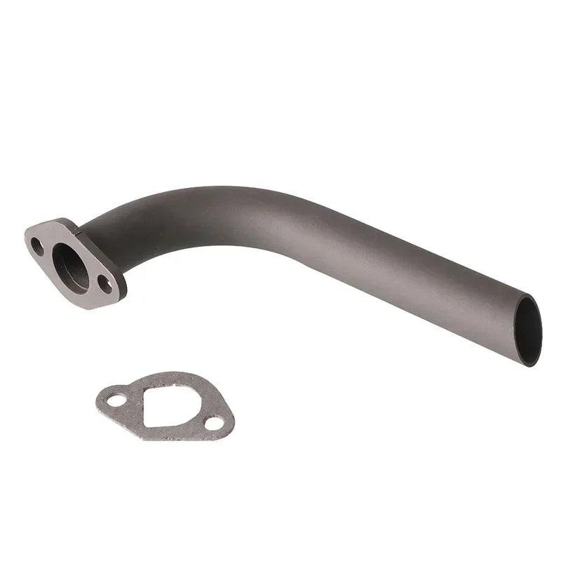 Exhaust Pipe Kit for Kart Mini Motorcycle Honda Predator 212cc GX160 GX200 DuroMax Mini Bike Engine Modification Exhaust Pipe