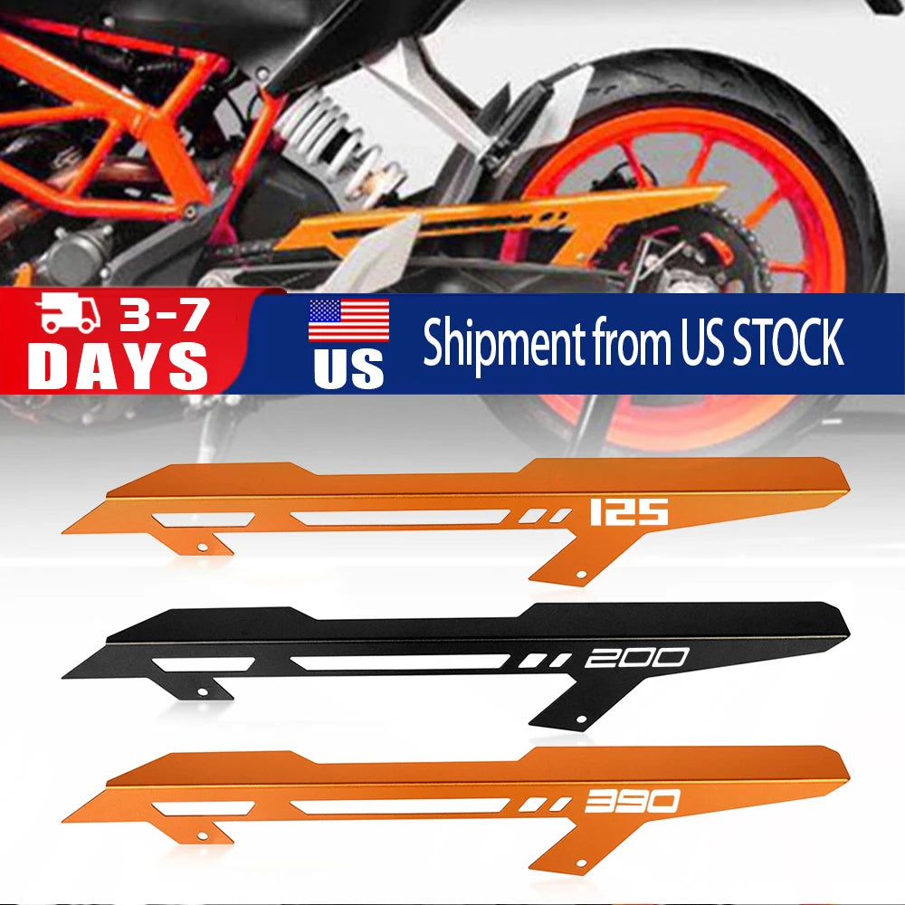 2024 For KTM DUKE390 2013-2017 Motorcycle Accessories Fairing Chain Guard Cover Protection DUKE125 2011-2017 DUKE200 2012-2017