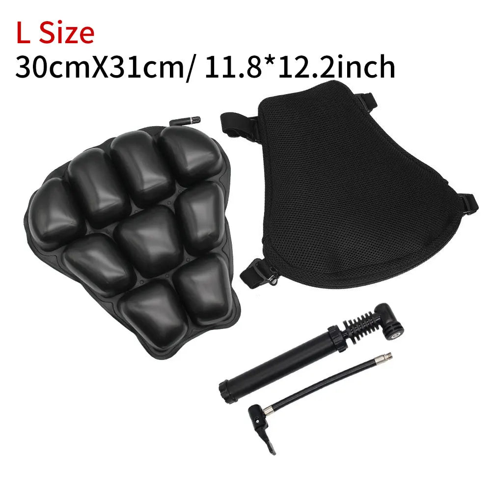 Air Pad Motorcycle Inflatable Seat Cushion Cover Universal For R1200GS R1250GS For CBR600 Z800 Z900 For GSXR 600 750 For 390 ATV