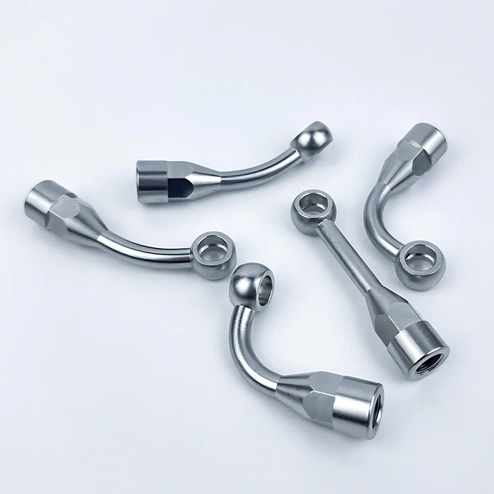 Stainless Steel 304 Hydraulic Brake Clutch Hose Line with Banjo Fitting Reinforced Oil Pipe for Motorcycle ATV Dirt Bike Buggy