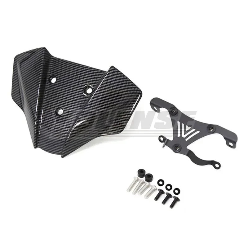 2017-2023 Motorcycle Windscreen Windshield Wind Deflectors Shield Protector For DUKE 390 125 DUKE390 DUKE125