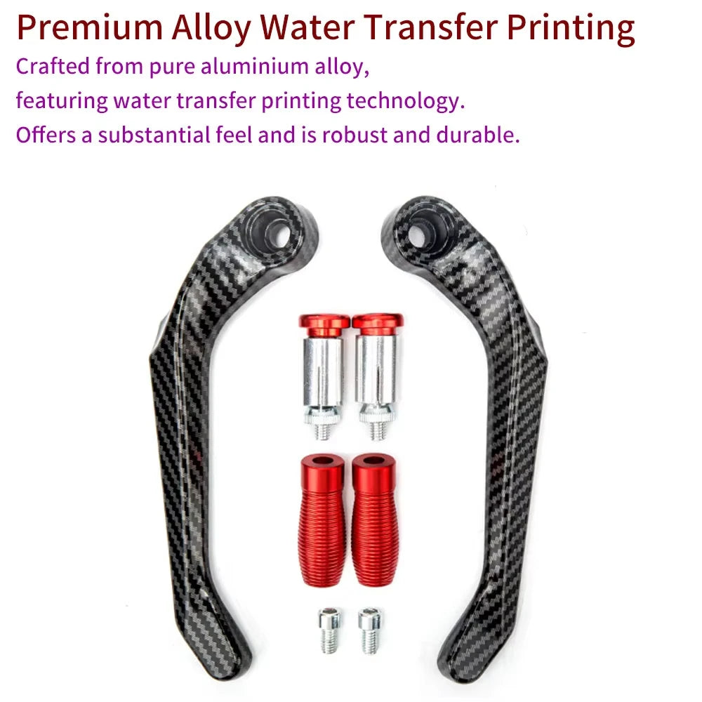Motorcycle Die-casting Aluminum Alloy Handlebar Brake Clutch Lever Handguard Protector Modification Accessories Moto Handguards