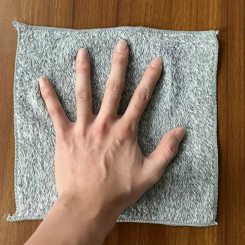 Thicken Microfiber Cleaning Cloths Lint Free Motorcycle Cleaning Towel Cloths Reusable Cleaning Towels Absorbent for Car Window