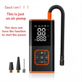 Digital Display Portable Tire Inzzator, USB Rechargeable Air Compressor for Car Bike Motorcycle Tires, Balls, Inflatable Toys