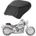 Motorcycle Leather Rear Passenger Pillion Seat for Harley Davidson FLSTF Fat Boy 2005 2006 2007 2008 2009 2010 2011 2012