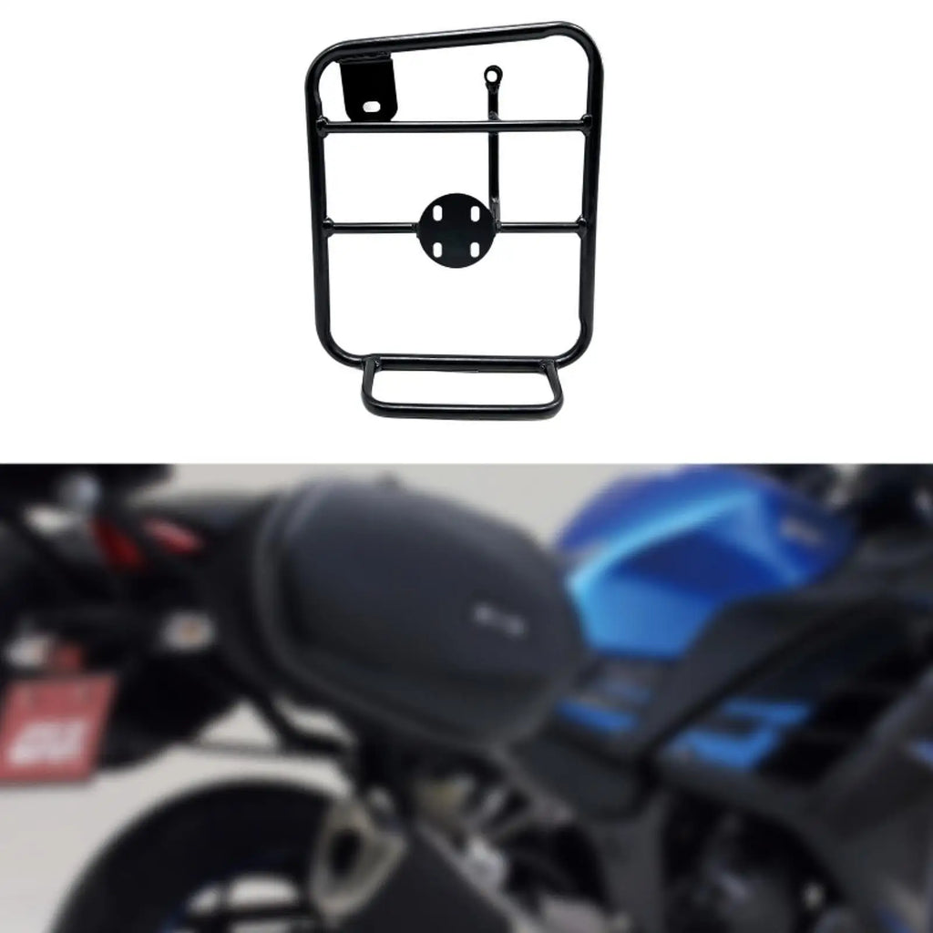 Multifunction Motorcycle Luggage Rack Carbon Steel Side Mount Support for Triumph Speed 400 2024 2025