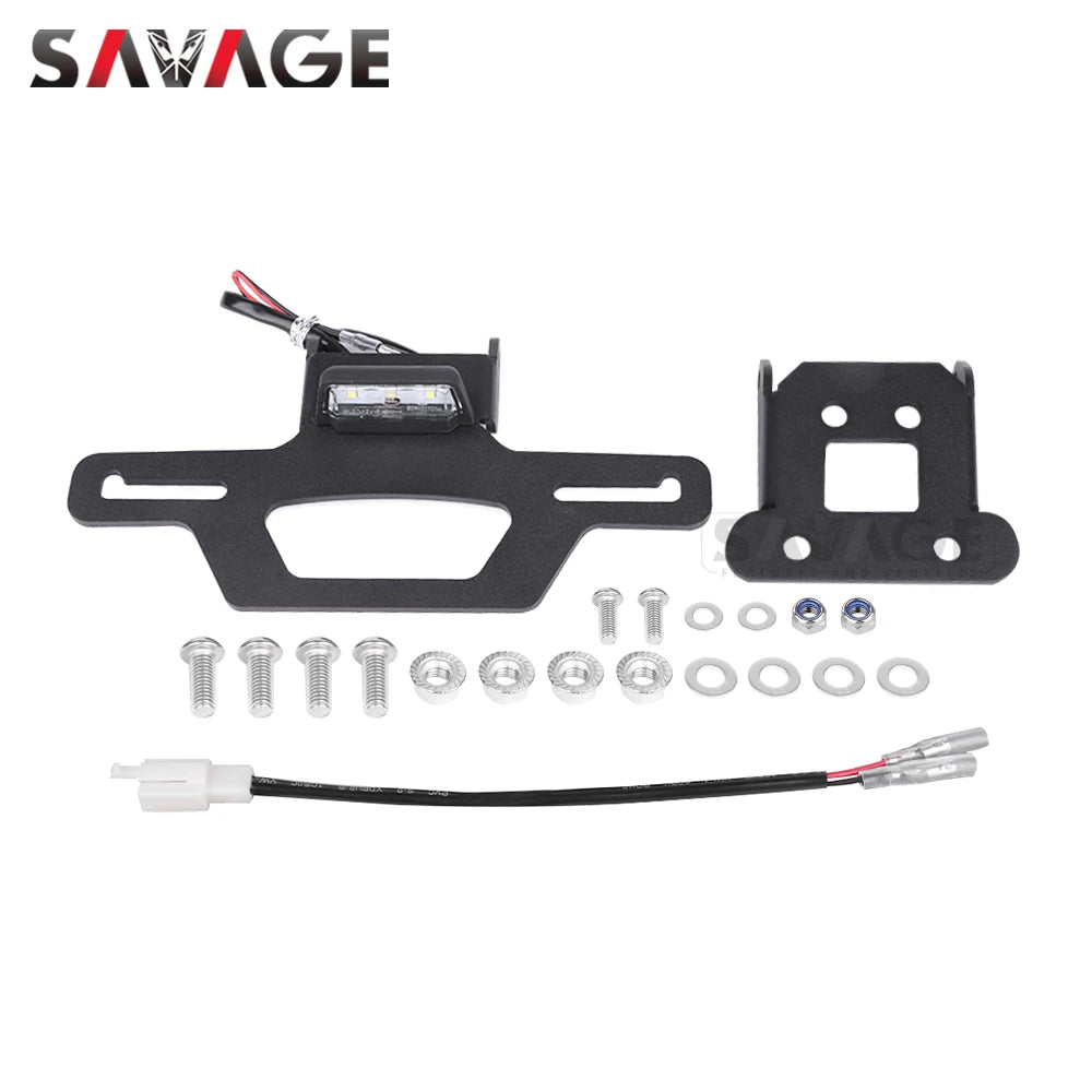 Tail Tidy License Plate Holder For KAWASAKI NINJA 250 400 Z250 Z300 Z400 2018-2014 Motorcycle Fender Eliminator Frame Bracket