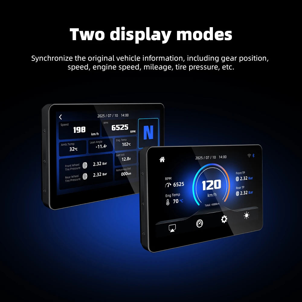 EKIY 6.2" Wireless CarPlay Moto Android Auto For BMW R1200GS R1250GS F800 F900 S1000XR GPS Motorcycle Navigation For WonderWheel
