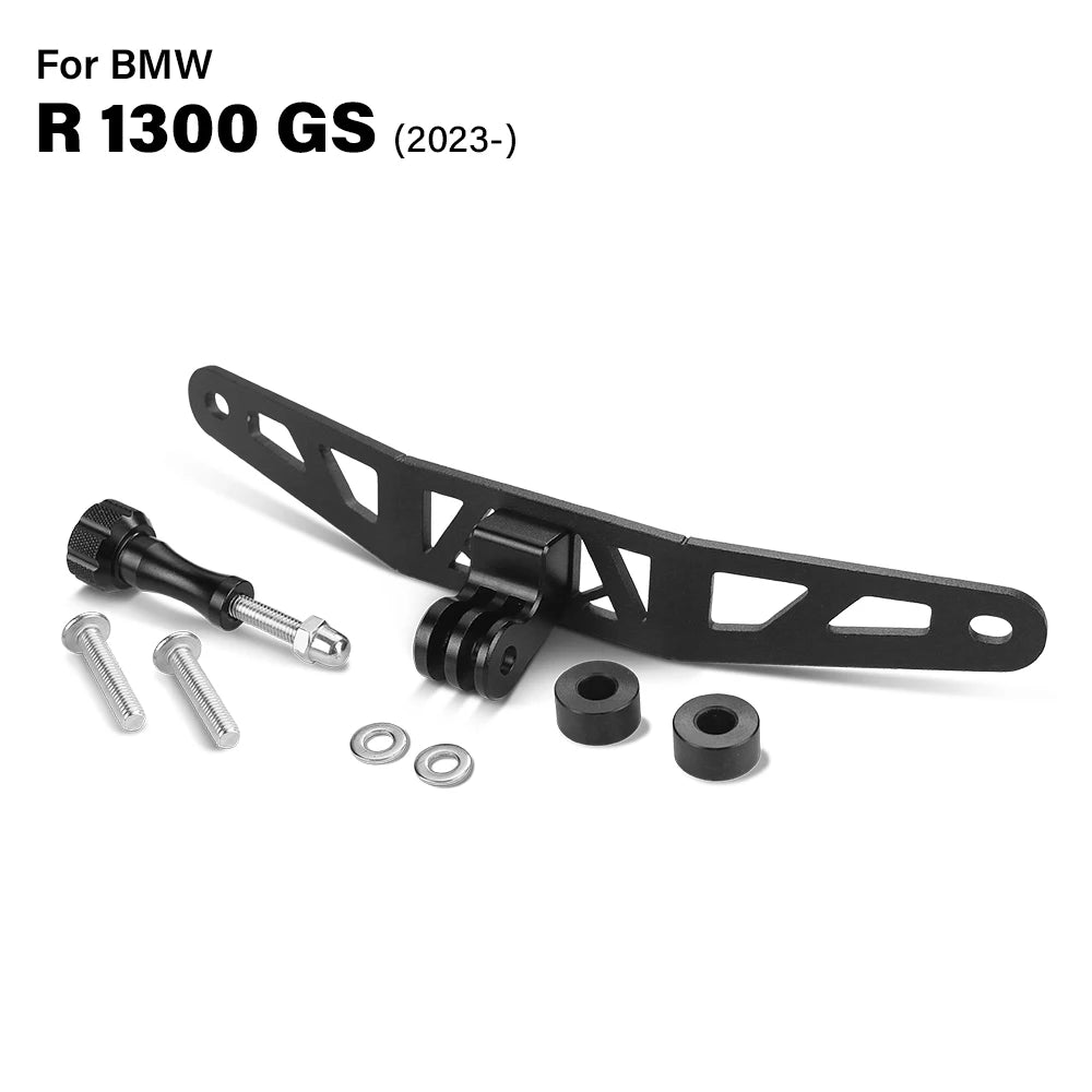FOR BMW R 1300 GS R 1300GS R1300 GS 2023- Motorcycle Windscreen GoPro Bracket CAMERA BRACKET Driving Recorder Holder