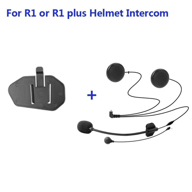 FreedConn Original Accessories Hard/Soft Microphone 5 Pin Clip for R1 & R1-PLUS Full/Open Face Helmet Intercom Headset