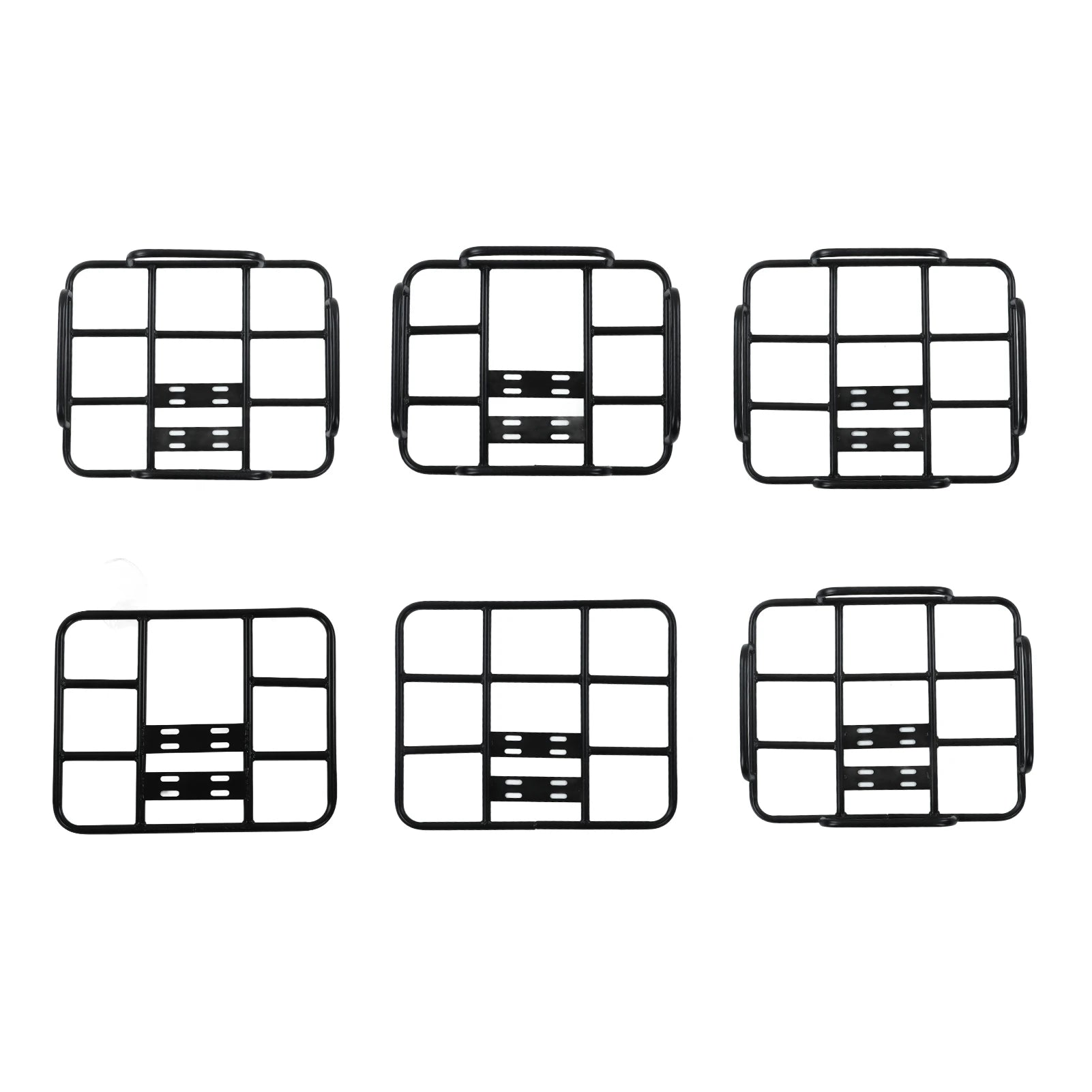 Food Delivery Box Rack Rear Grille 80kg Loading Seamless Steel Tube Universal for Motorcycle Electric Bicycle