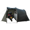 STLF2024 Newest Model, Windproof and Rainproof Portable Covered Turbo Tent Camping Motorcycle Tent