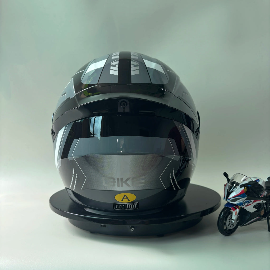 DOT Certified Full Face Motorcycle Helmet Men Women Electric Bike Couples Anti-Fog Racing Style Bicycle Safety Gear