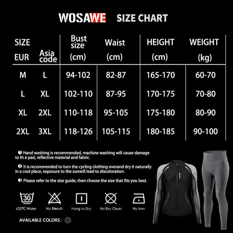 WOSAWE Women Motorcycle Riding Suit Four Season Breathable Jacket Pants Set with Removable Armor Pads Motocross Touring Gear