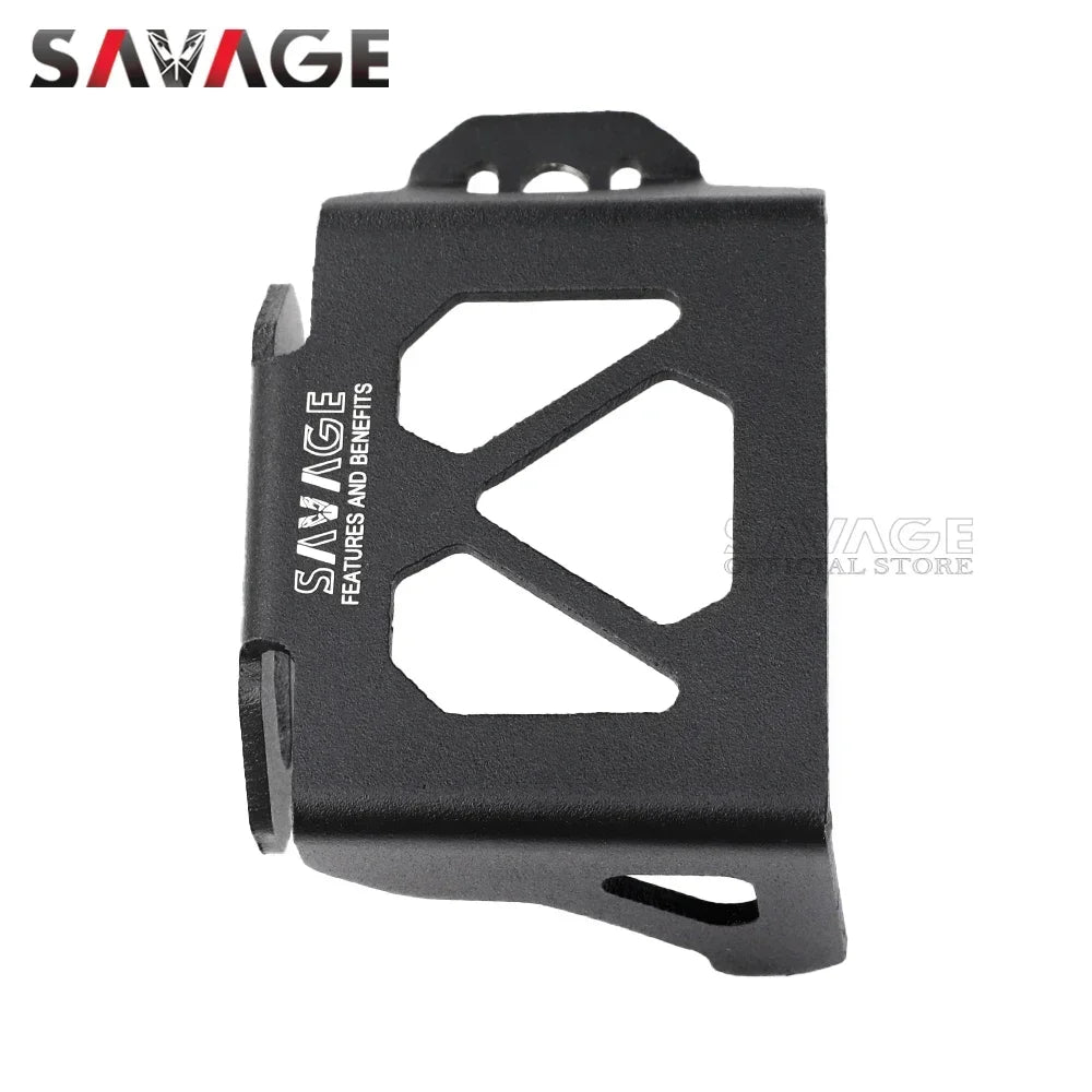 For CFMOTO 450MT IBEX 450 MT Motorcycle Rear Brake Fluid Reservoir Tank Guard Brake Master Cylinder Protector Cover For CF MOTO