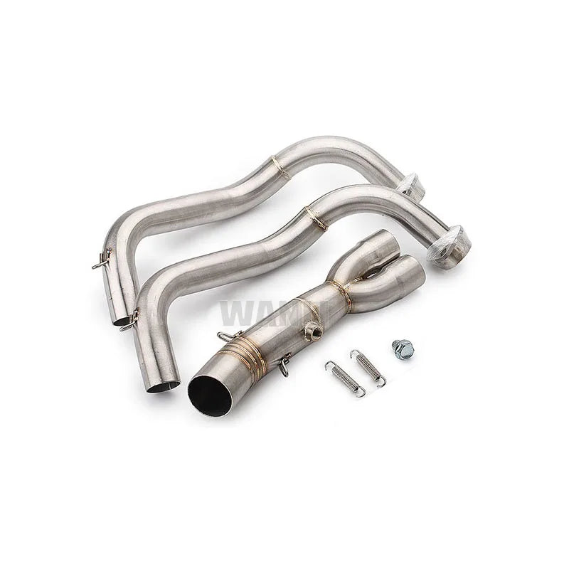 Motorcycle Exhaust Full System Front Pipe Modified 51mm Muffler Slip on For Yamaha MT07 MT-07 FZ07 2014 - 2023 R7 2021 - 2023