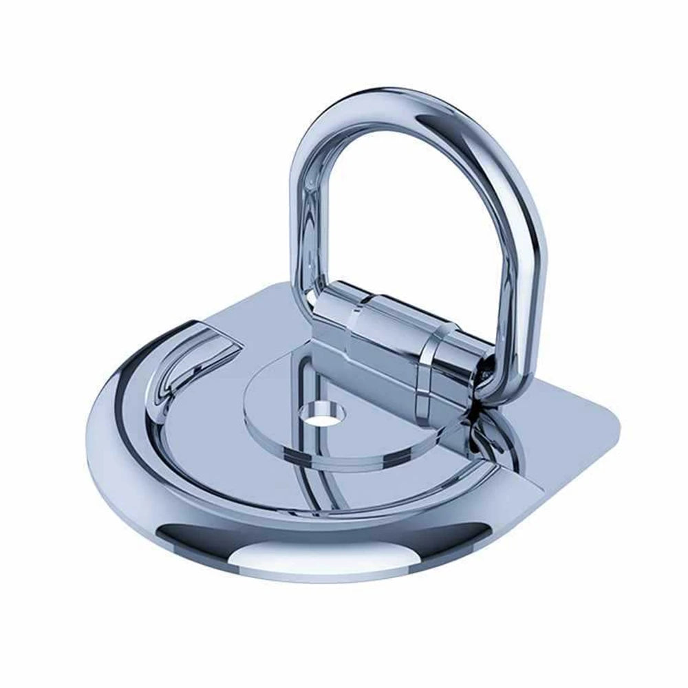 1kits oldable Steel Ring Motorcycle Security Anchor with Expansion Bolts for Garage Trailer Scooter Bicycle Parking Lock