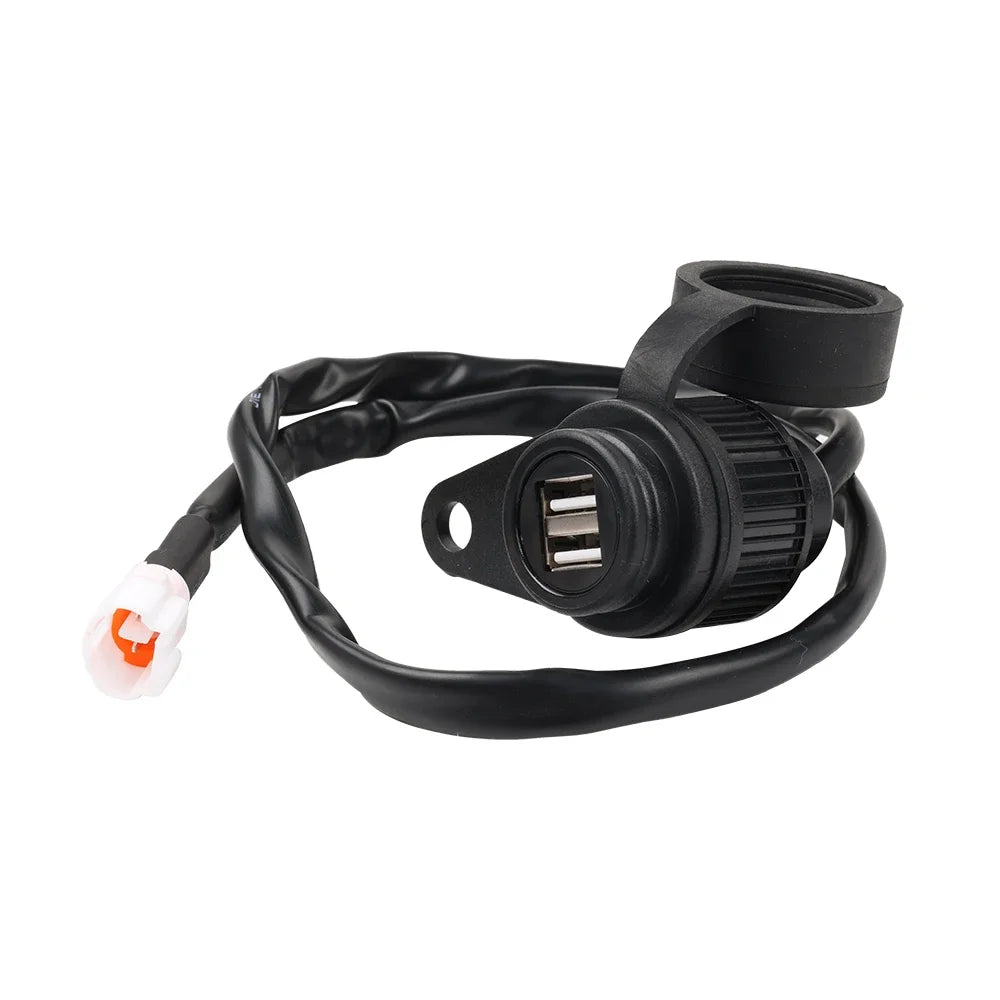For YAMAHA MT09 SP FZ09 XSR900 Tracer 900 9 GT 900GT New Motorcycle Dual USB Socket Fast Charging Phone Ipad Charge Electronics