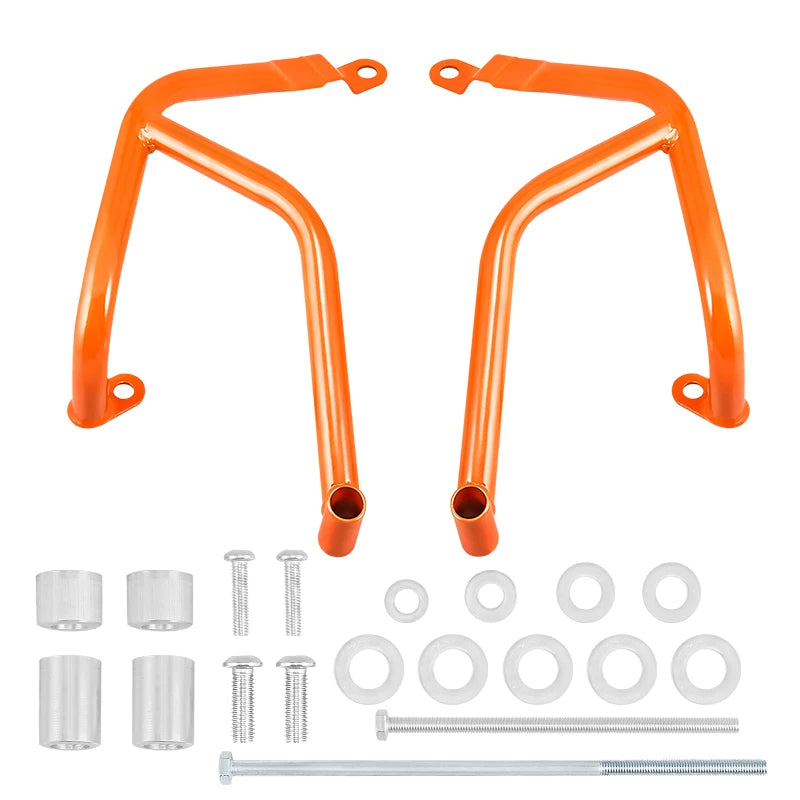 For Duke 390 Engine Guard Highway Crash Bars For KTM Duke390 2017-2023 Motorcycle Highway Engine Guard Fairing Protector
