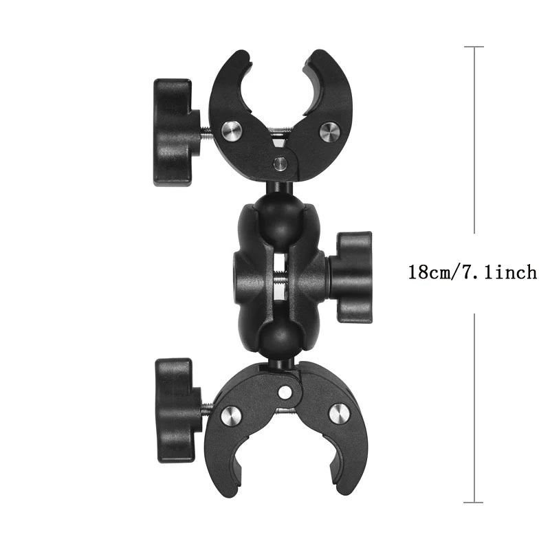 For Insta360 X3 X4 Motorcycle Bicycle Panoramic Selfie Stick Monopod Mount Handlebar Bracket For GoPro 13 12 11 10 DJI Accessory