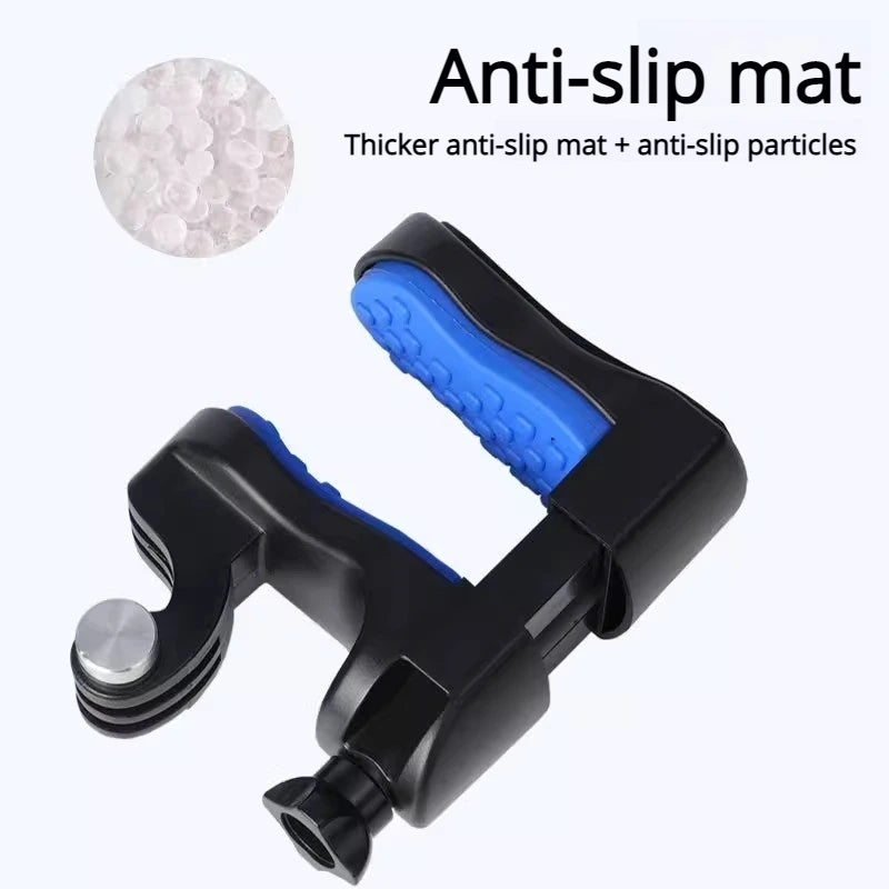 Clip on Helmet Chin Stand Gopro Sports Camera Outdoor First Person Motorcycle Riding Fixed Clip
