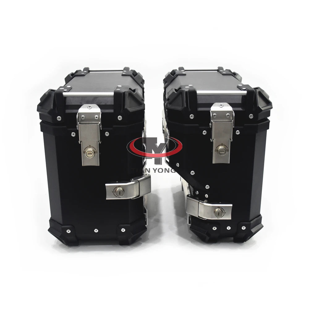 For QJMOTOR SRT 750 Motorcycle Trunk Top Box Side Luggage Case Pannier Rack Frame Rear Helmet Travel Topcase Support Accessories