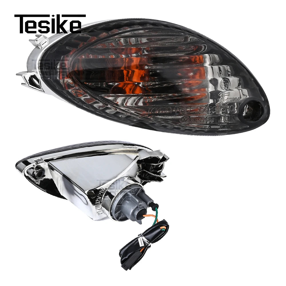 Motorcycle Rear Turn Signals Lights For Suzuki Hayabusa 1300 2008-2020 GSX1300R Directional Indicator Lamp Lens