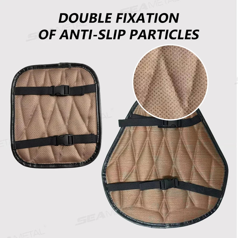 BLALION Motorcycle Seat Cushion 3D Comfort Air Seat Cushion Cover Heat Insulation Breathable EVA Waterproof Shock-Absorbing Pad