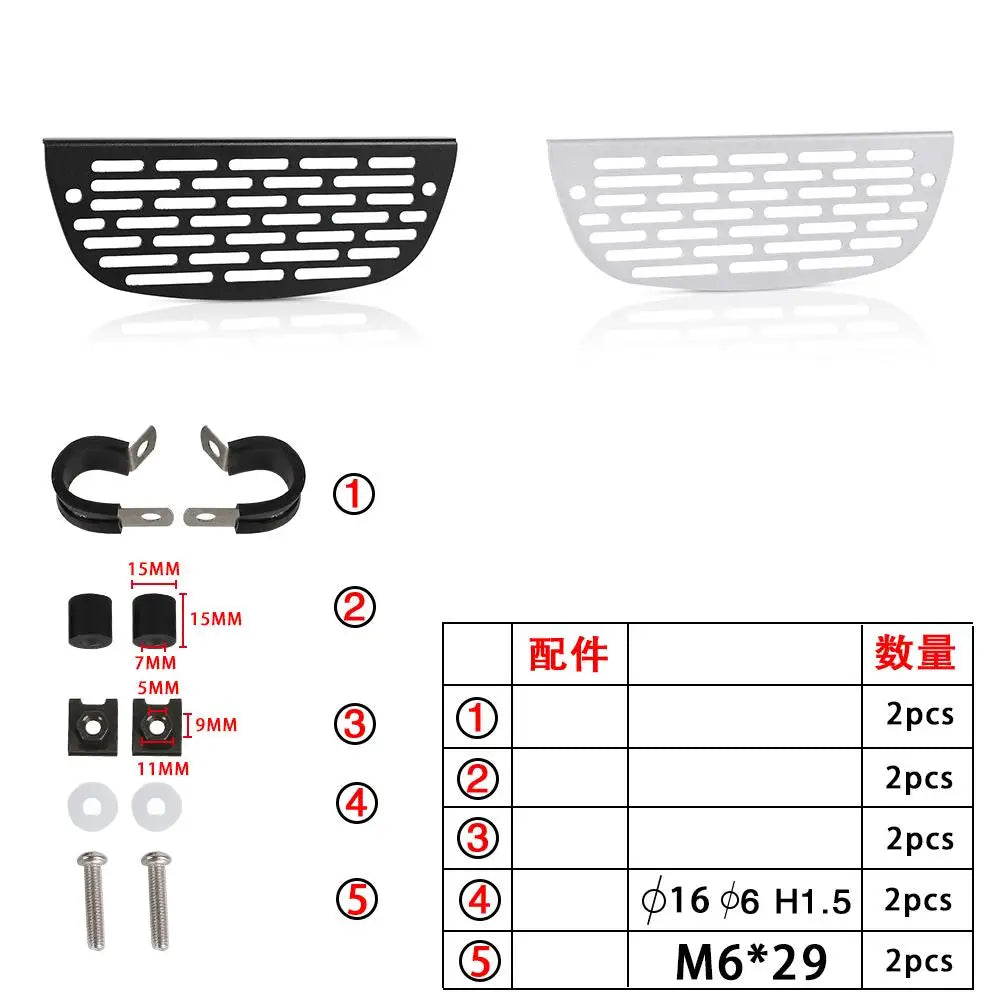 FOR BMW R 1200 GS Adventure R1200GS GSA GS1200 2004 2005 2006 2007 Oil Cooler Guard Radiator Water Cooler Grill Cover Protector